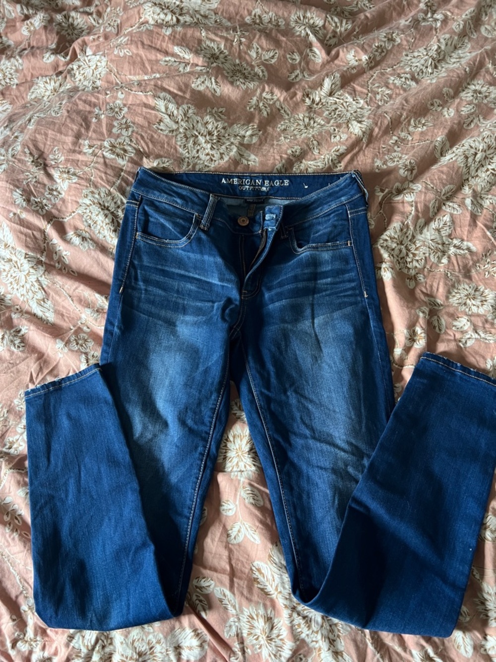 American Eagle Outfitters Dark Blue Skinny Jeans